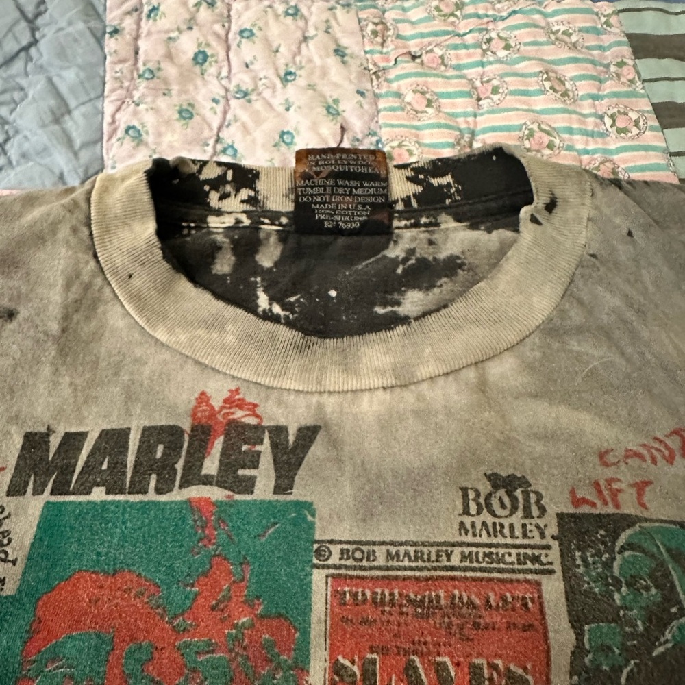 Vintage Mosquitohead AOP Bob Marley Tee-Size Large - Picture 4 of 11